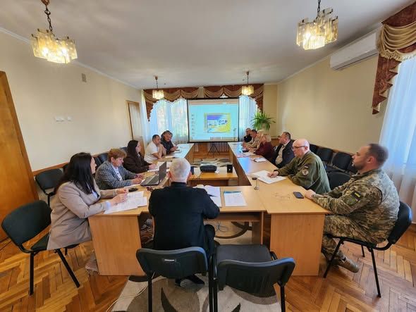 Засідання районного штабу Всеукраїнської дитячо-юнацької військово-патріотичної гри «Сокіл» («Джура»)